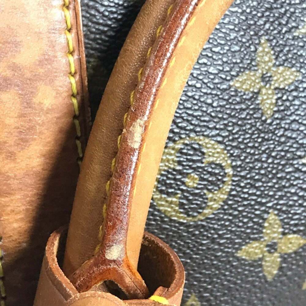 LOUIS VUITTON Brown Monogram Canvas Keepall 60 Boston Bag - Picture 13 of 16